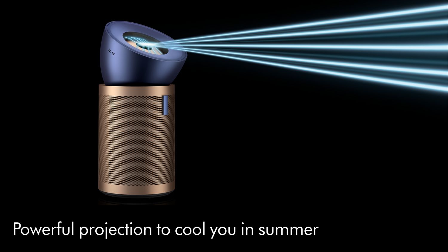 The Dyson Purifier Big+Quiet Formaldehyde projecting a powerful airflow.